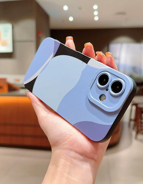 Load image into Gallery viewer, YKCZL Compatible with iPhone 16 Case,Cute Painted Art Pattern Full Camera Lens
