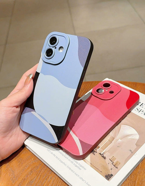 Load image into Gallery viewer, YKCZL Compatible with iPhone 16 Case,Cute Painted Art Pattern Full Camera Lens

