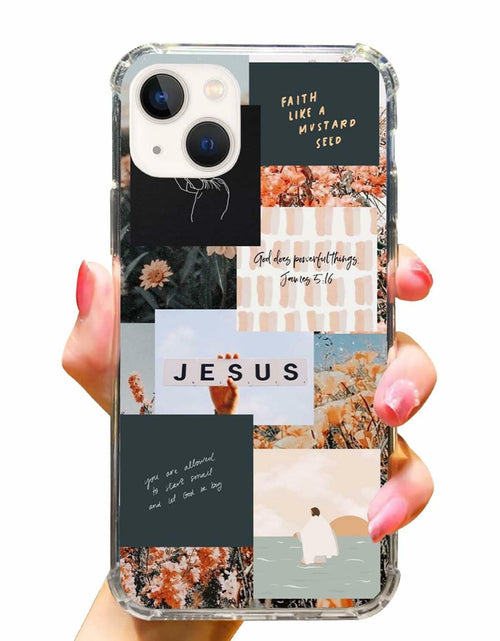 Load image into Gallery viewer, Rewput Halloween Spooky Collage Phone Case for iPhone 15, Creepy Halloween
