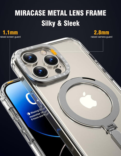 Load image into Gallery viewer, Miracase Designed for iPhone 15 Pro Case with Built-in Kickstand [Compatible
