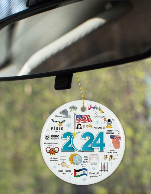 Load image into Gallery viewer, NewEleven 2024 Christmas Ornament Year in Review Memorable Holiday Decor
