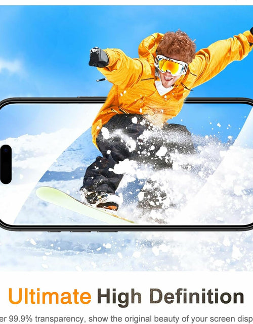 Load image into Gallery viewer, Wiaocit 3 Pack Tempered Glass Screen Protector for iPhone SE 4 - Clear
