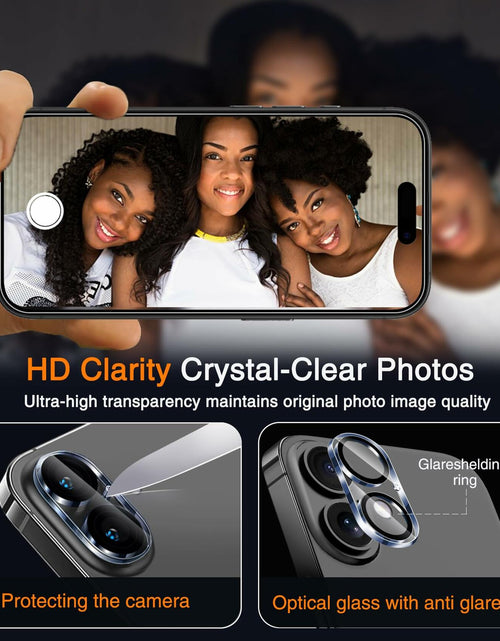 Load image into Gallery viewer, Wiaocit 3 Pack Tempered Glass Screen Protector for iPhone SE 4 - Clear
