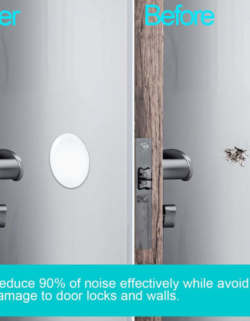 Load image into Gallery viewer, 56 pcs Clear Self Adhesive Door Stoppers Set Wall Protectors 1.57x0.33"
