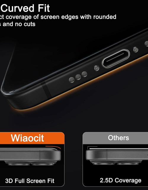 Load image into Gallery viewer, Wiaocit 3 Pack Tempered Glass Screen Protector for iPhone SE 4 - Clear
