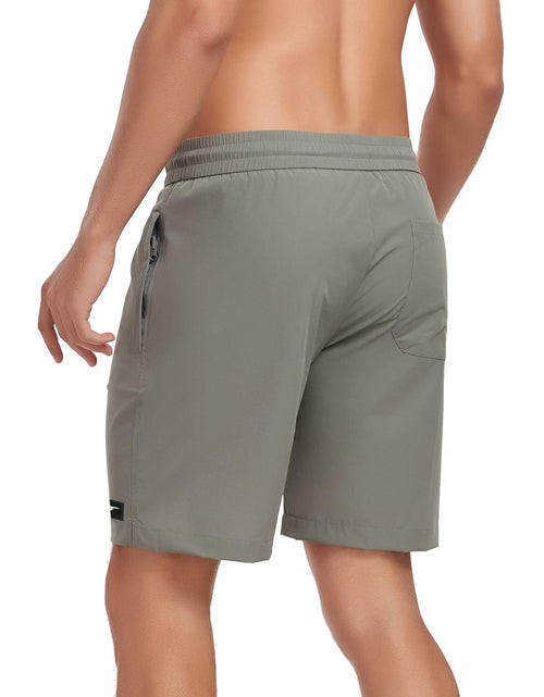 Load image into Gallery viewer, Seaskin Mens Quick Dry Swim Trunks Board Shorts Gray Size XS
