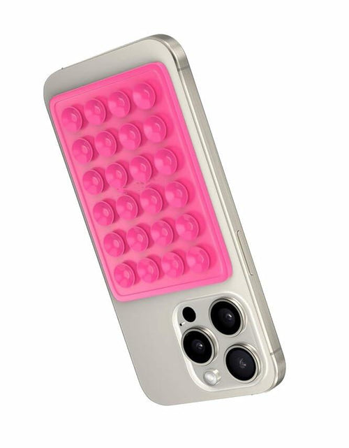 Load image into Gallery viewer, YIGO MASTER Silicone Suction Cups Phone Grip Rose Red Durable Adhesive
