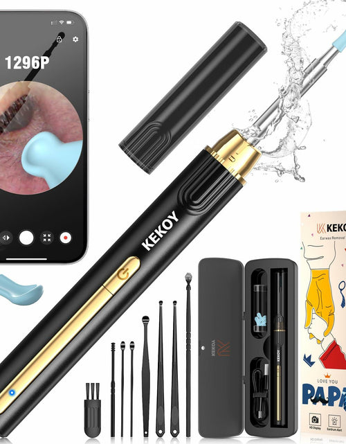 Load image into Gallery viewer, P8 Ear Cleaner Camera 1296P HD WiFi Otoscope Light Gold New
