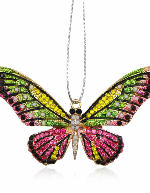 Load image into Gallery viewer, Colorful Butterfly Christmas Ornaments Tree Charms - New - Single Unit
