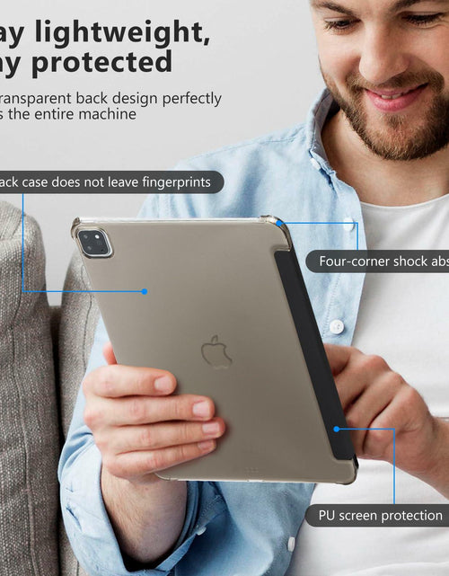 Load image into Gallery viewer, CoBak Case for iPad Pro 13 Inch 2024 7th Gen Slim Hard Black Cover
