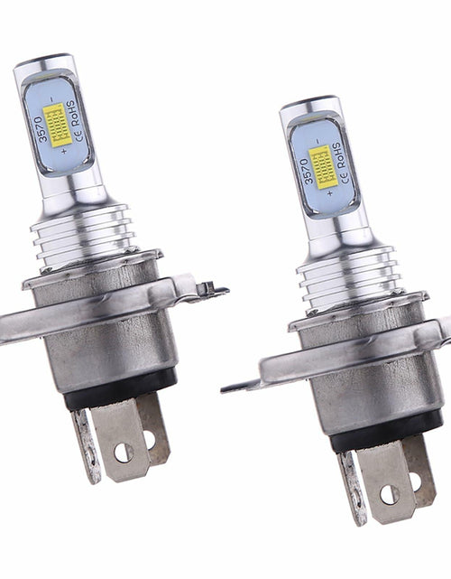 Load image into Gallery viewer, GKmow 2PCS H4 LED Fog Lights – 4000LM CREE, 3570 2SMD, White, Universal Fit
