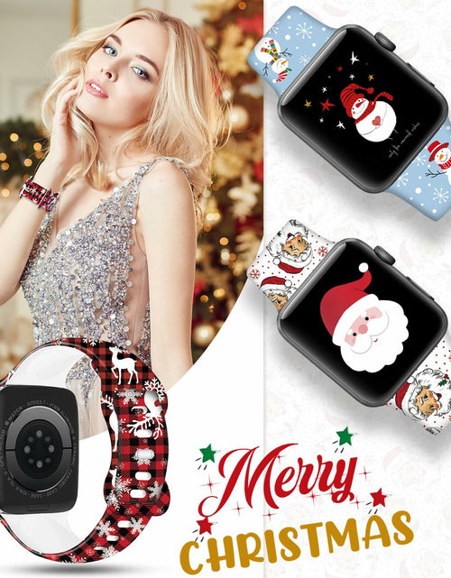 Load image into Gallery viewer, Holiday Watch Band for Apple Watch – Xmas/Halloween, All Sizes, Series 3–10
