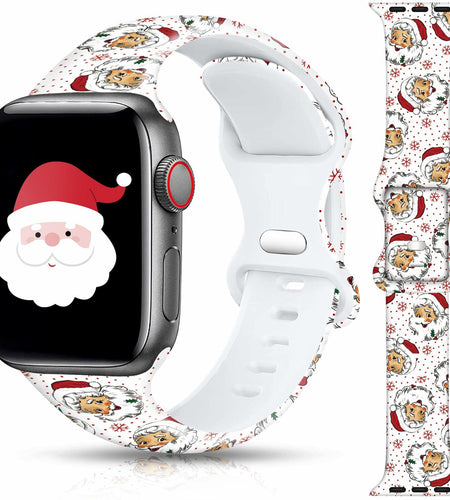 Holiday Watch Band for Apple Watch – Xmas/Halloween, All Sizes, Series 3–10