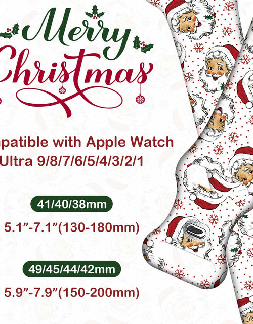 Load image into Gallery viewer, Holiday Watch Band for Apple Watch – Xmas/Halloween, All Sizes, Series 3–10
