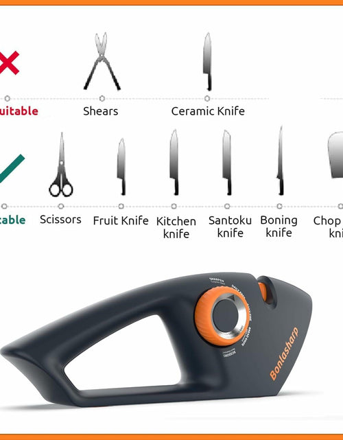 Load image into Gallery viewer, 5-in-1 Adjustable Knife Sharpener for Kitchen &amp; Scissors Ergonomic Design
