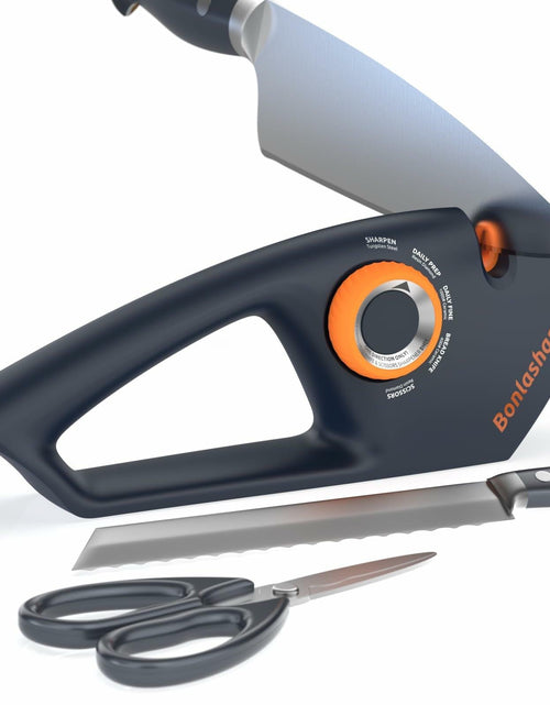 Load image into Gallery viewer, 5-in-1 Adjustable Knife Sharpener for Kitchen &amp; Scissors Ergonomic Design
