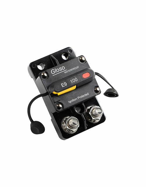 Load image into Gallery viewer, GLOSO 60A E9T Single Pole Thermal Circuit Breaker Manual Reset Automotive
