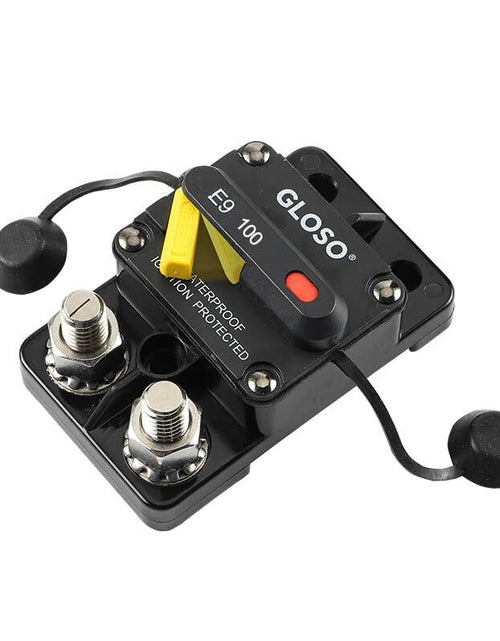 Load image into Gallery viewer, GLOSO 60A E9T Single Pole Thermal Circuit Breaker Manual Reset Automotive
