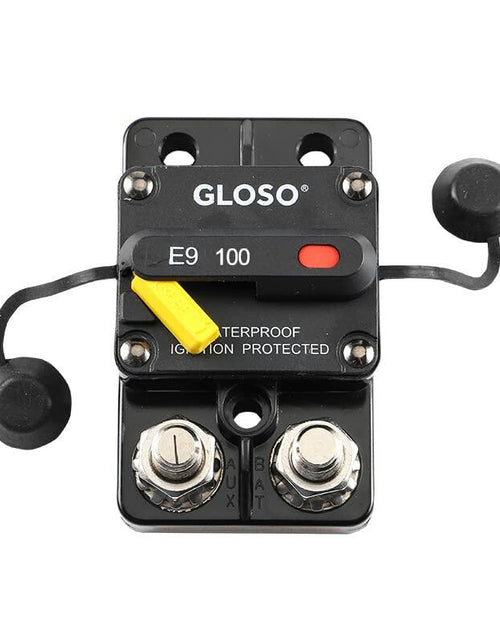 Load image into Gallery viewer, GLOSO 60A E9T Single Pole Thermal Circuit Breaker Manual Reset Automotive
