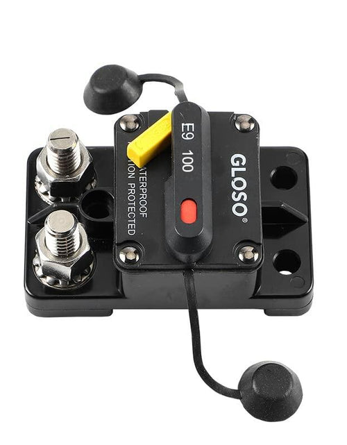 Load image into Gallery viewer, GLOSO 60A E9T Single Pole Thermal Circuit Breaker Manual Reset Automotive
