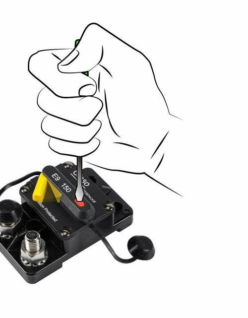 Load image into Gallery viewer, GLOSO 60A E9T Single Pole Thermal Circuit Breaker Manual Reset Automotive
