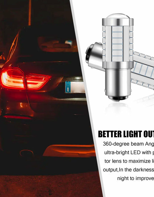 Load image into Gallery viewer, Nowkont 4PCS 1157 LED Brake Light Red 5630 SMD High Brightness Bulbs
