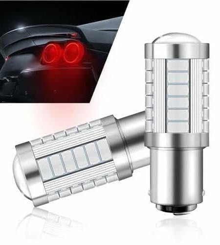 Nowkont 4PCS 1157 LED Brake Light Red 5630 SMD High Brightness Bulbs