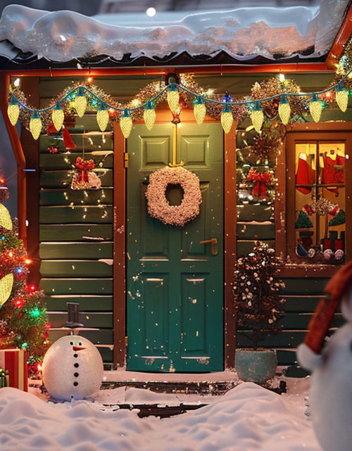 Load image into Gallery viewer, C9 LED Christmas Lights Outdoor 50 LED 32FT Warm White Plug-in Strand
