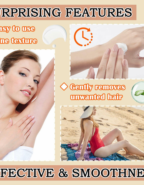 Load image into Gallery viewer, Moisturizing Long-Lasting Flawless Hair Removal Cream for Body &amp; Face 2oz
