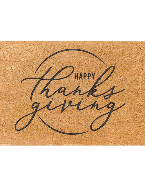 Load image into Gallery viewer, THEODORE MAGNUS 1 Count Fall Coir Non-Slip Outdoor Door Mat Welcome
