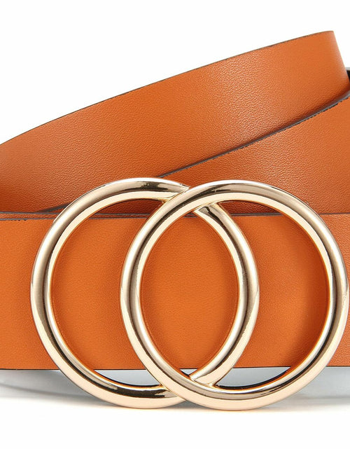 Load image into Gallery viewer, CR Womens Leather Belt 1.3" Reversible Casual Jeans Dress
