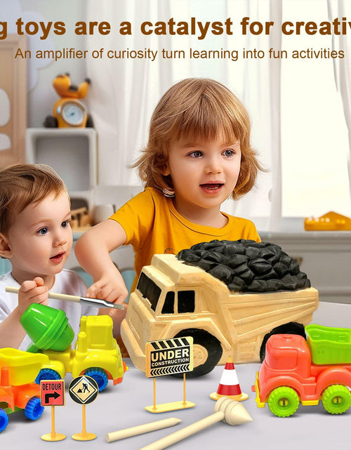 Load image into Gallery viewer, YGOVVK STEM Construction Truck Toy Kit with Surprise Truck, Kids 3-12

