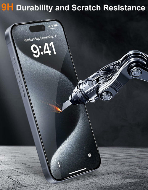 Load image into Gallery viewer, pocamax iPhone 16 6.1" Tempered Glass Screen Protector 2-Pack
