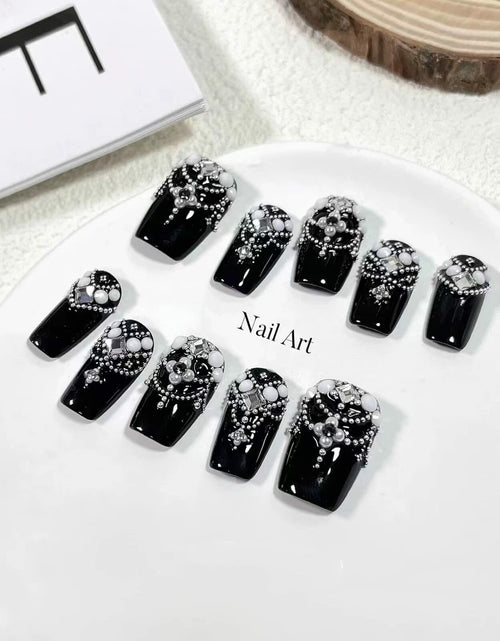 Load image into Gallery viewer, Nail Art Pearls Flatback Charms Mixed Sizes Gold Silver White - 2 Boxes

