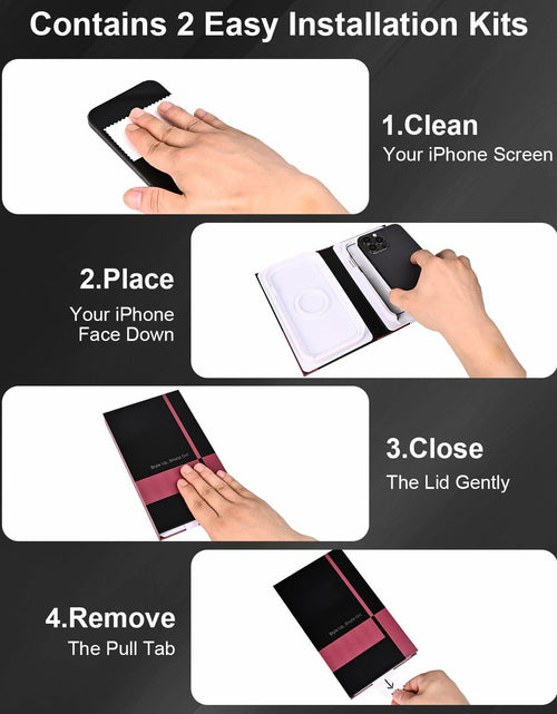Load image into Gallery viewer, pocamax iPhone 16 6.1" Tempered Glass Screen Protector 2-Pack
