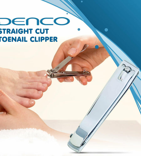 Denco Straight Cut Toenail Clipper Silver 1 Count Model 3559N New