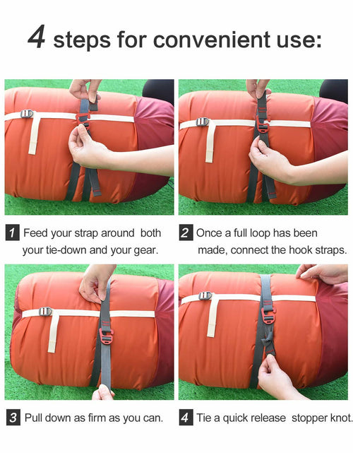 Load image into Gallery viewer, riemot 78.7in Red Bungee Cord Heavy Duty with G Hook Adjustable 1 Pack

