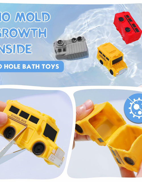 Load image into Gallery viewer, Car Bath Toys Mold Free No Hole for Infants 6-12 Months Toddler Toy
