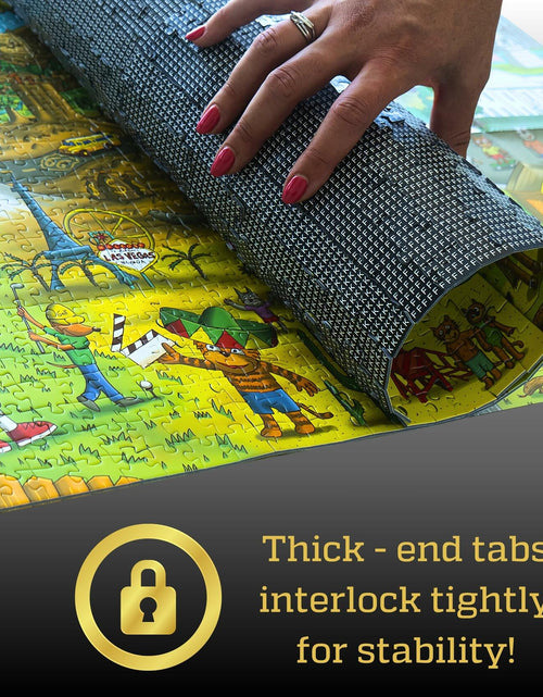 Load image into Gallery viewer, GERJATO Cats &amp; Dogs USA Map Puzzle 1000pc with Poster &amp; Saver Sheets
