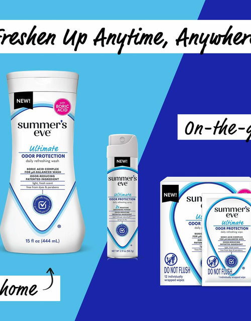 Load image into Gallery viewer, Summer's Eve Ultimate Odor Control Feminine Body Wash with Boric Acid, 15 Fl Oz
