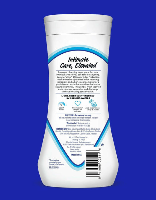 Load image into Gallery viewer, Summer's Eve Ultimate Odor Control Feminine Body Wash with Boric Acid, 15 Fl Oz
