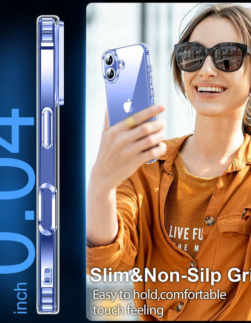 Load image into Gallery viewer, MOZOTER iPhone 16 Plus Case Clear Slim Shockproof Anti-Yellowing 6.7 inch
