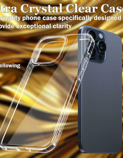 Load image into Gallery viewer, OLIVIC iPhone 15 Pro Max Case Ultra Clear Slim Shockproof Bumper Cover
