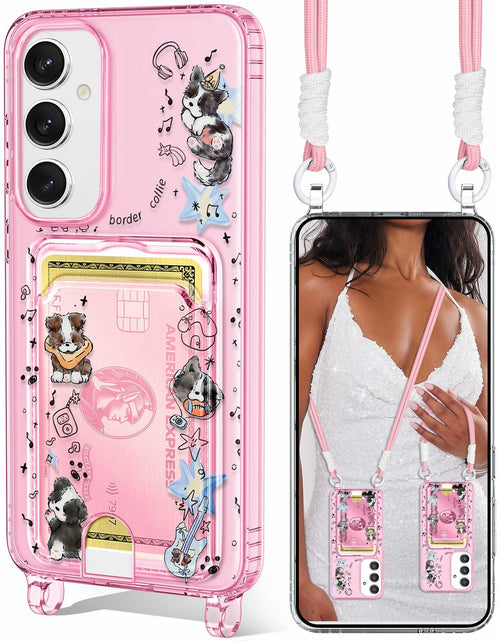 Load image into Gallery viewer, Shorogyt Samsung S24 Crossbody Case with Wristlet Strap, Dog, New
