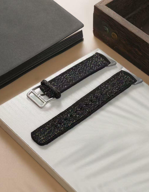 Load image into Gallery viewer, SKCC Nylon Bands for Google Pixel Watch 2 &amp; 3 41mm Black Adjustable
