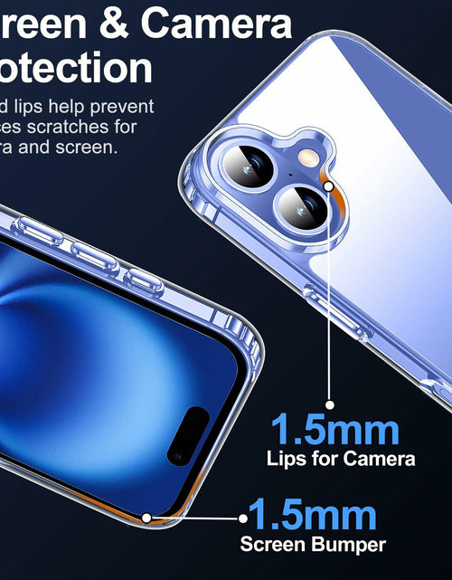 Load image into Gallery viewer, MOZOTER iPhone 16 Plus Case Clear Slim Shockproof Anti-Yellowing 6.7 inch
