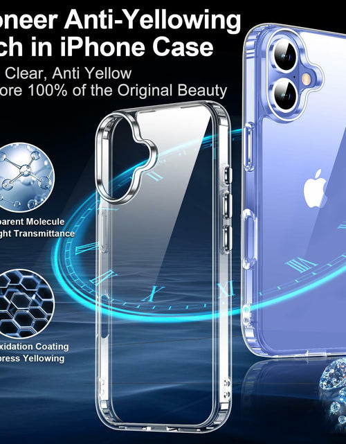 Load image into Gallery viewer, MOZOTER iPhone 16 Plus Case Clear Slim Shockproof Anti-Yellowing 6.7 inch

