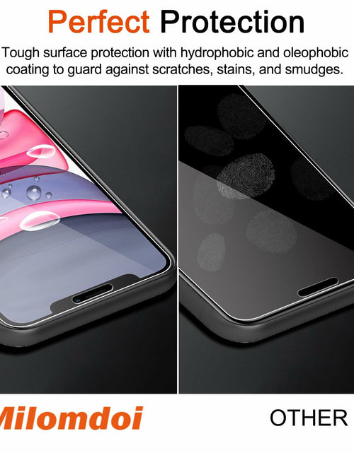 Load image into Gallery viewer, Milomdoi iPhone 11 Screen &amp; Camera Protector 4 Pack, Tempered Glass
