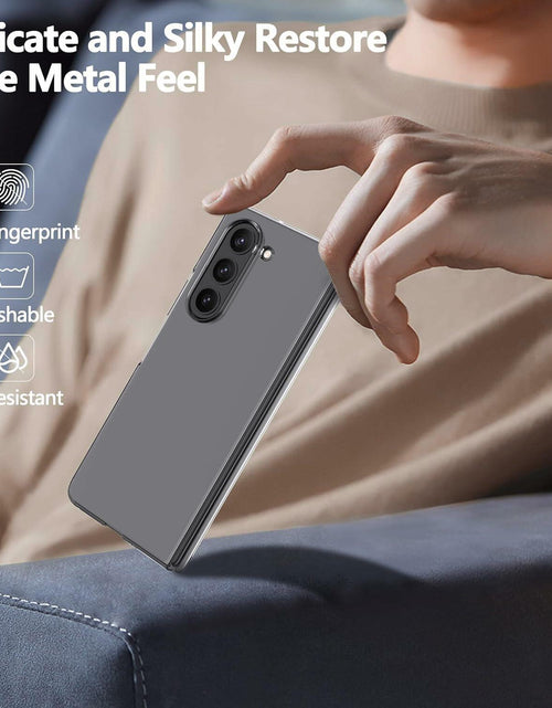 Load image into Gallery viewer, Clear Case Samsung Galaxy Z Fold 6 Ultra-thin Transparent Hard PC Cover
