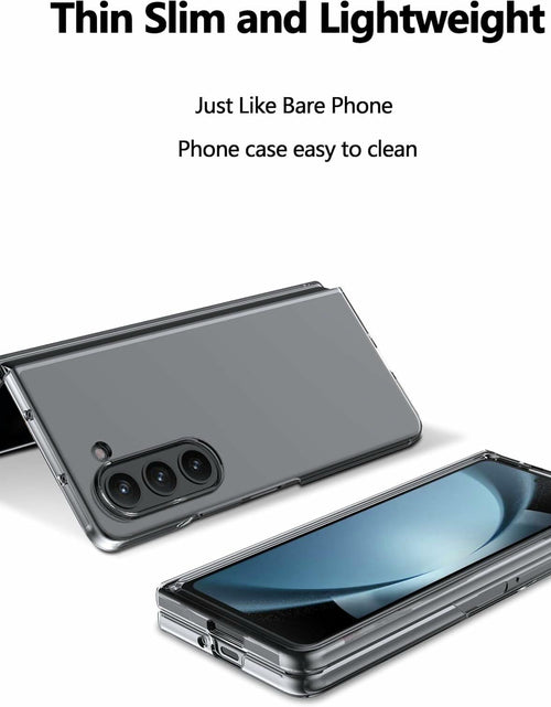 Load image into Gallery viewer, Clear Case Samsung Galaxy Z Fold 6 Ultra-thin Transparent Hard PC Cover
